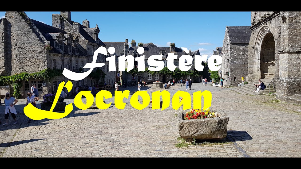 Locronan dans le Finistère,, petite citée de caractère , un patrimoine architectural préservé !