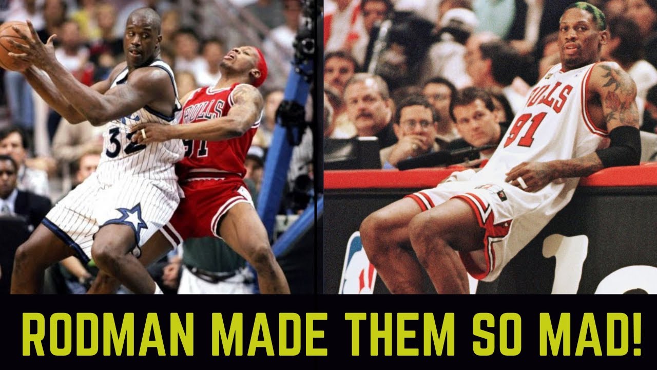 How Dennis Rodman made his Opponents completely lose it