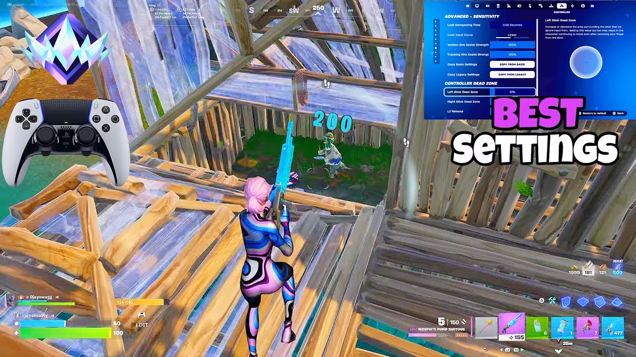 Watch Peterbot On Controller DESTROY Everyone In UNREAL RANKED Reload🤯  + Best Controller Settings🎯