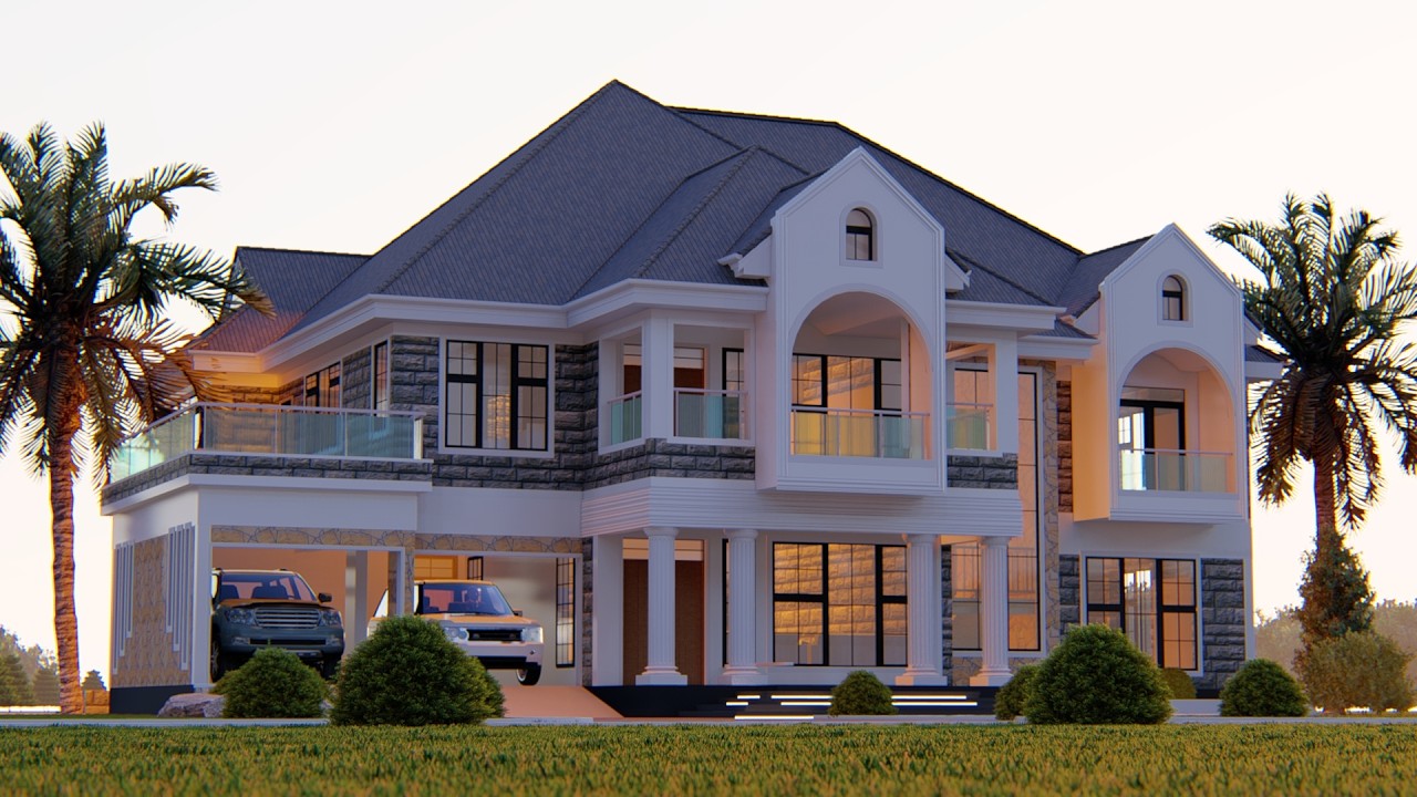 6 Bedroom Home Design // +254 708039945