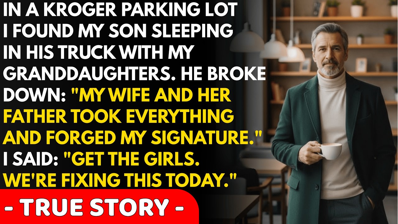 I found my son sleeping in a parking lot with my granddaughters — then I uncovered what his wife'...
