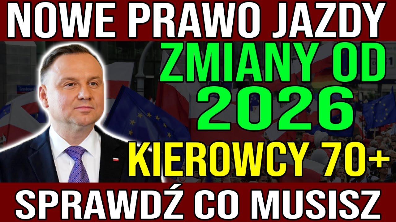 NOWE PRAWO JAZDY od 2026 dla 70+ w Polsce &mdash; Sprawdź, Co Się Zmienia i Co Musisz Wiedzieć