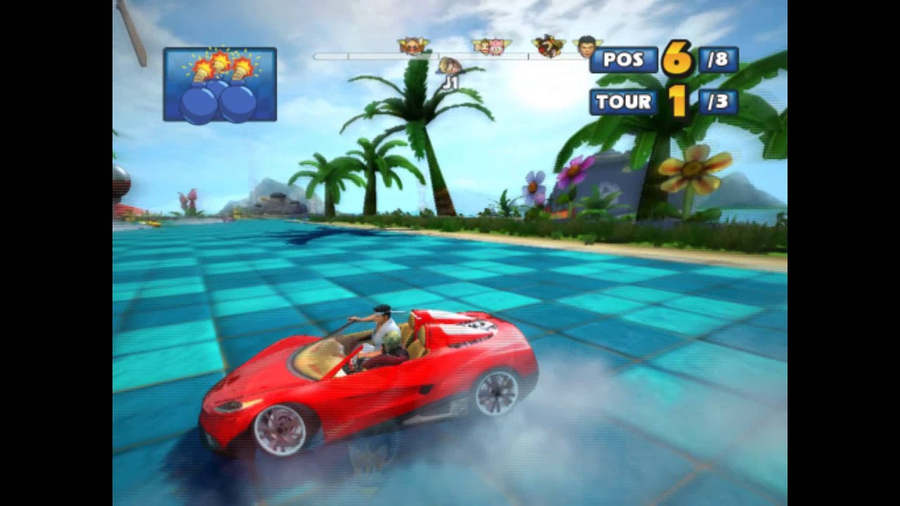 [Coupe Singe] Sonic & SEGA All Stars Racing (Jacky et Akira)