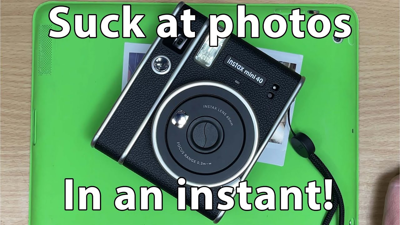 After Show: I got an Instant Camera.