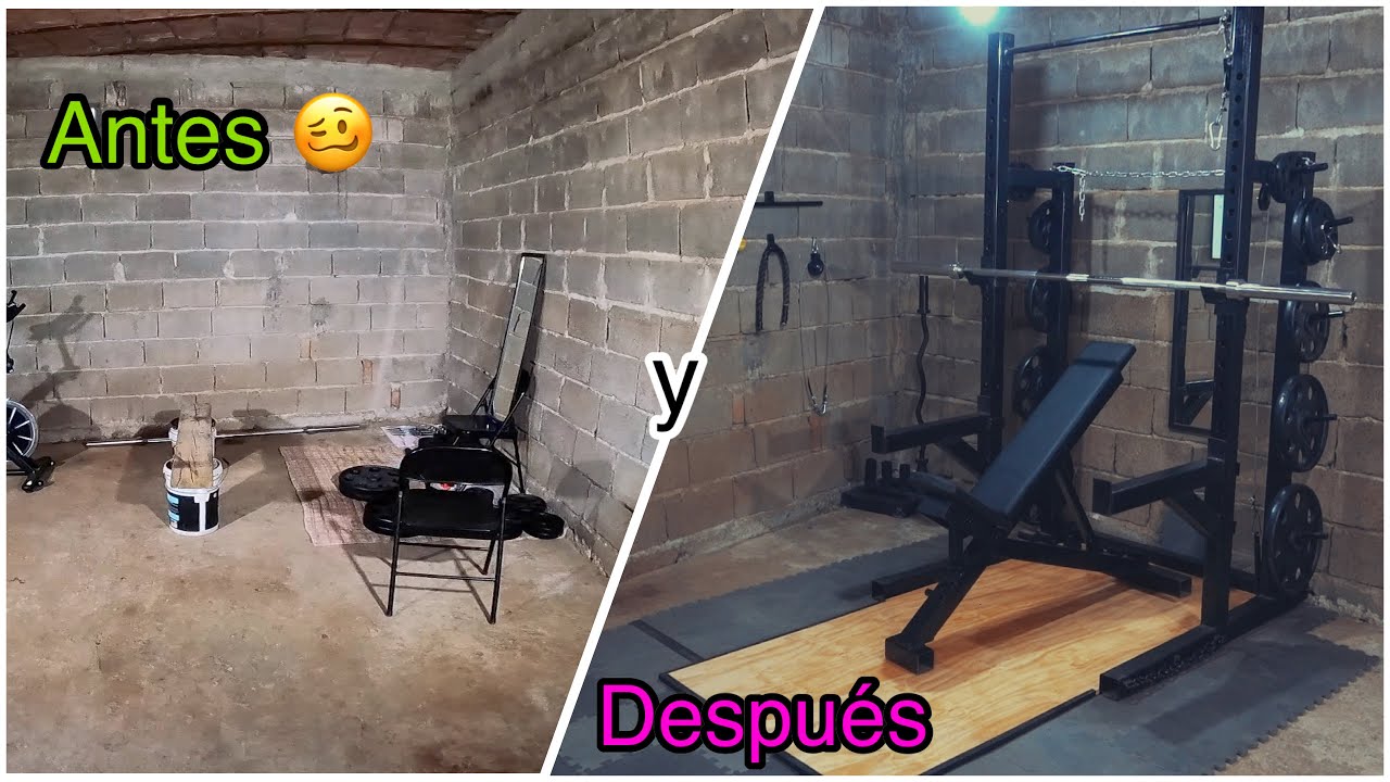 CONSTRUYO MI PROPIO GIMNASIO CASERO (Tour)