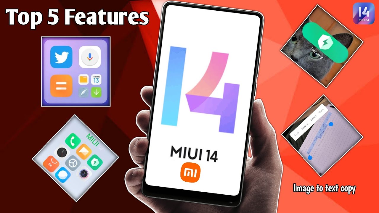 MIUI 14 Top 5 New Features | MIUI 14 Tips And Tricks | MIUI 14 Hidden Features | MIUI 14 Features
