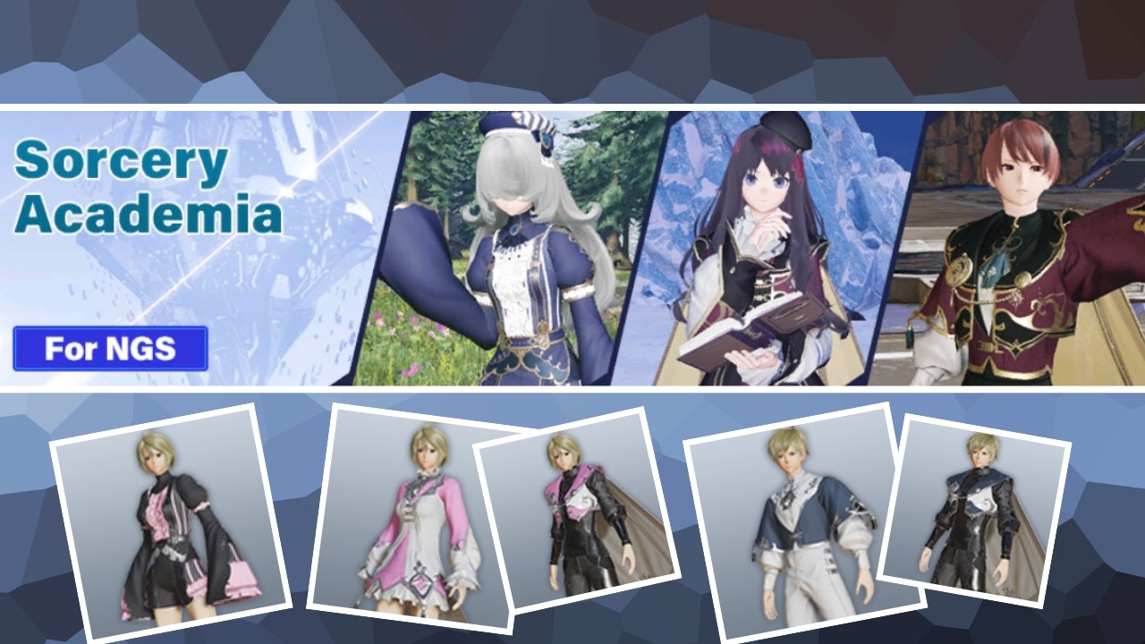 [PSO2:NGS] Sorcery Academy Scratch Banner