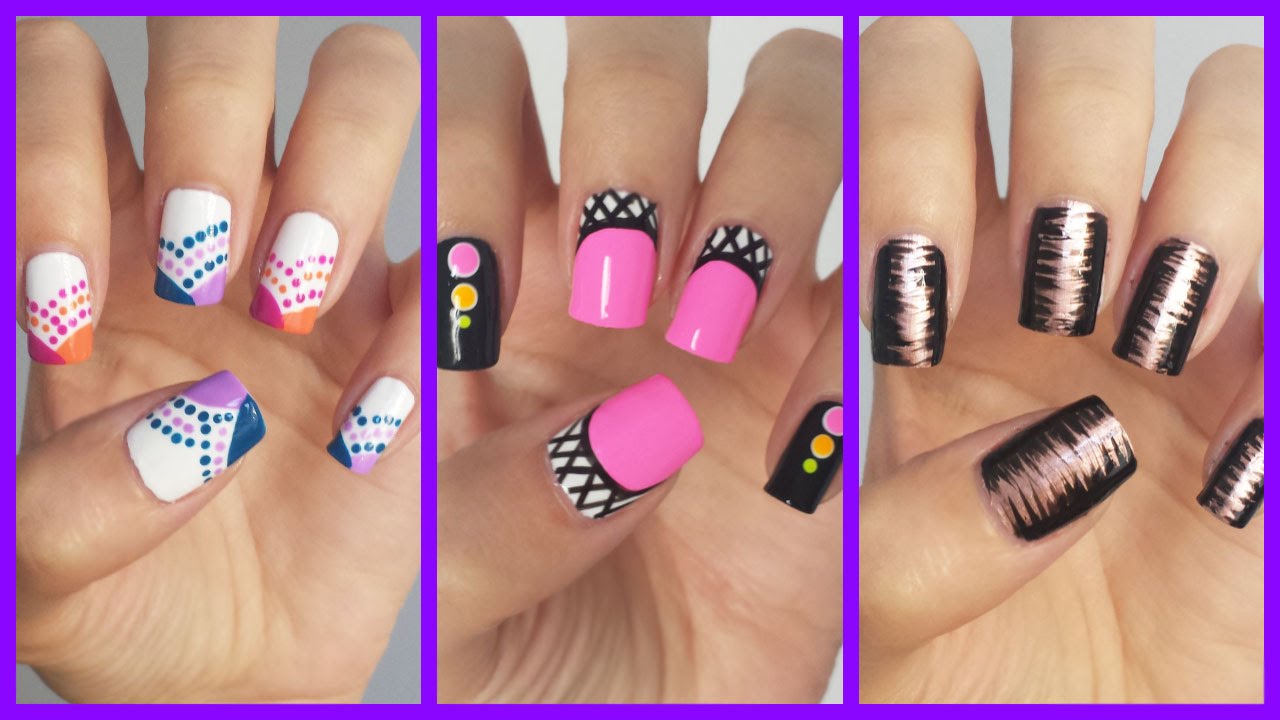 Easy Nail Art For Beginners!!! #15 | JennyClaireFox