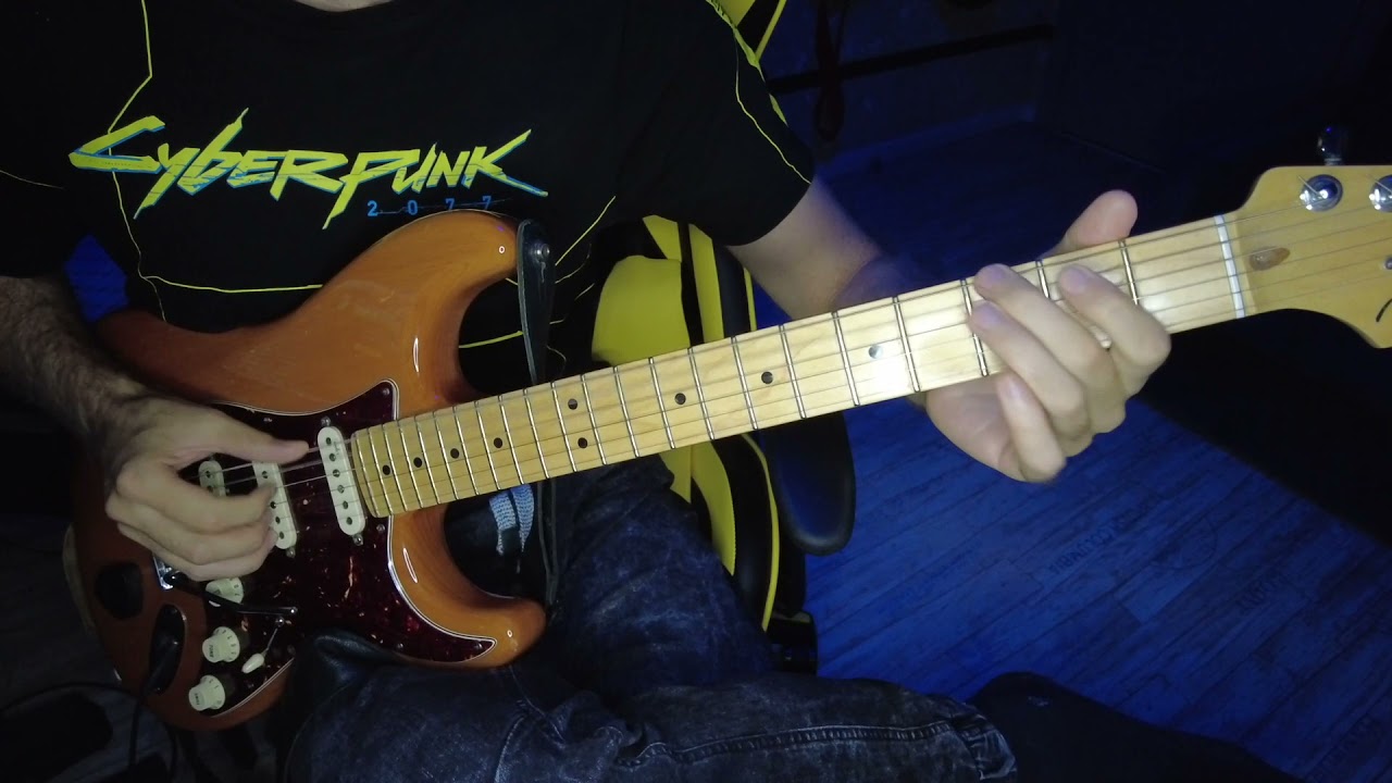 Сочинил ЗАБОЙНЫЙ гитарный РИФФ!!! Зацените! ;) Drum and Bass / Breakbeat guitar riff