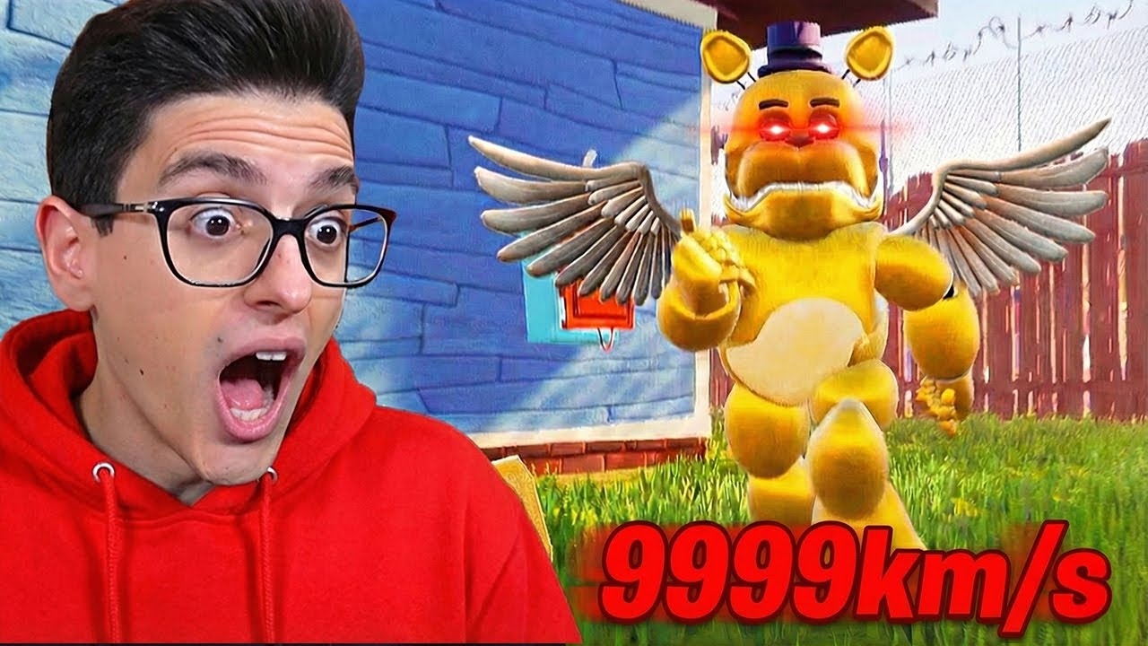 FREDDY è VELOCISSIMO su HELLO NEIGHBOR!!