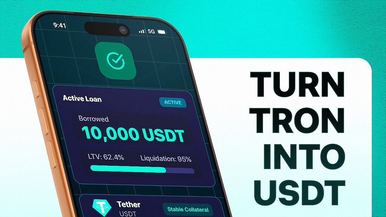 How to Turn Tron (TRX) Into USDT Without Selling (2026)