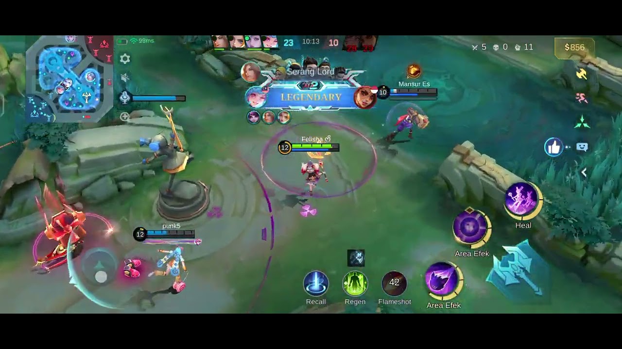 push rank mobile legend