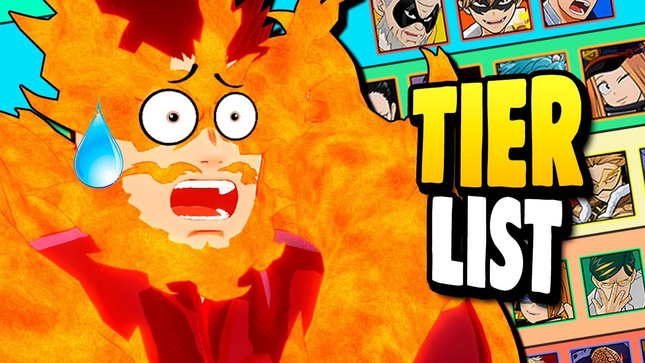 My Hero One's Justice 2 Tier List UPDATED (Mei Patch)