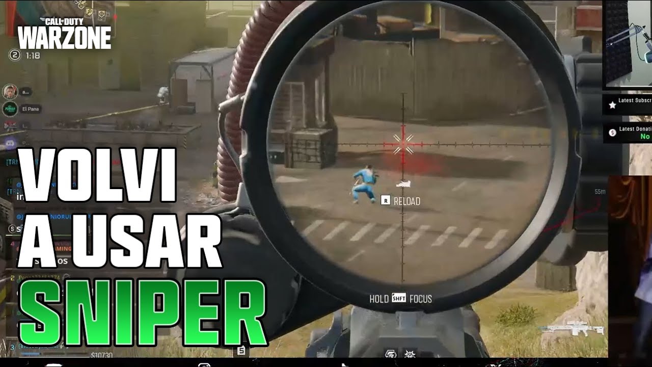 Volvi a usar Sniper - #warzone #wz #casual