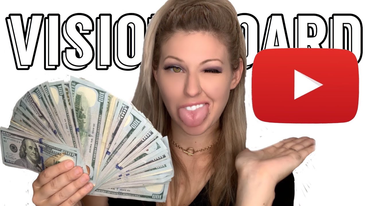 Vision Dream Board 2020 | How I Plan to Achieve SUCCESS and FAME using Glue and Imagination 💫