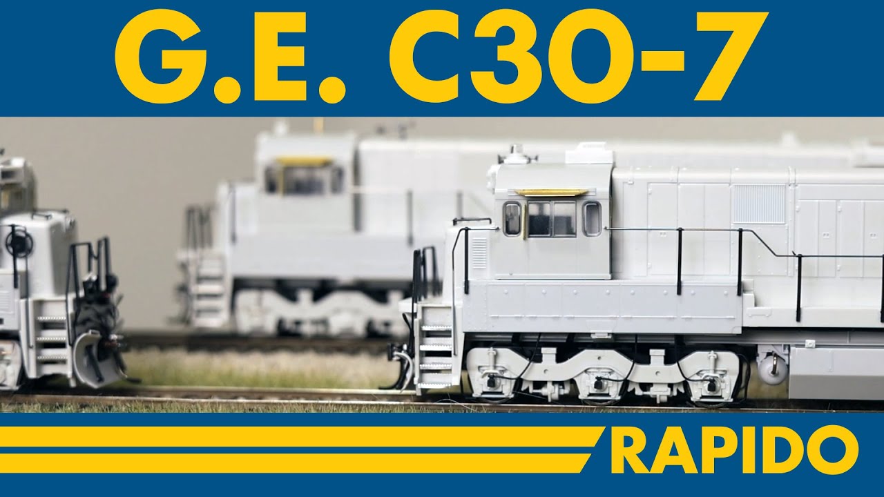 Fully Operational Rapido C30-7 Samples in Action!