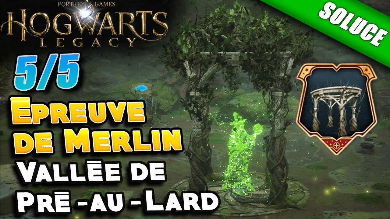 Épreuve de Merlin | Vallée de Pré-au-Lard [Solution & Emplacement] - Hogwarts Legacy
