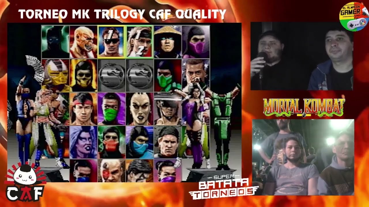 Primera Ronda: A. Camara vs Grinder. Torneo MK Trilogy CAF 14 Espacio Quality.