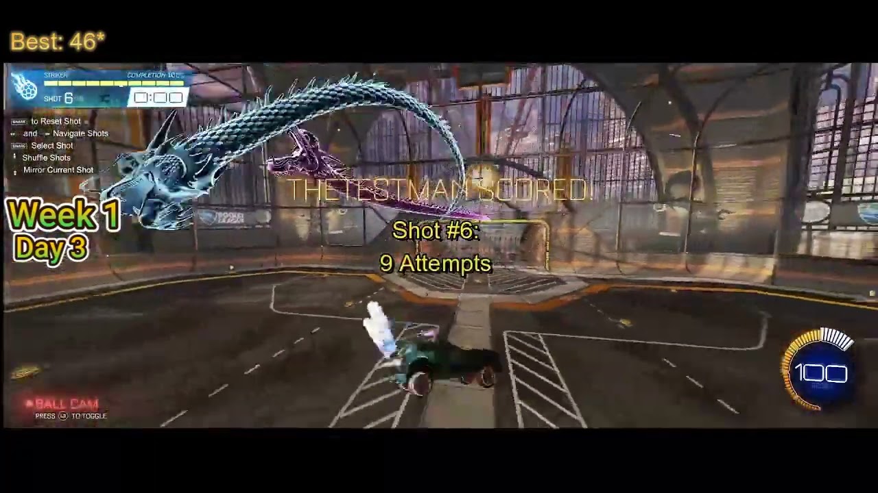 Rocket League Training Shots You Shouldn't Miss, Week 1 Day 3