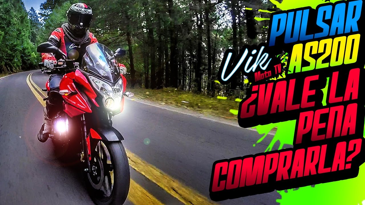 PULSAR AS200 REVIEW / MOTOVLOG