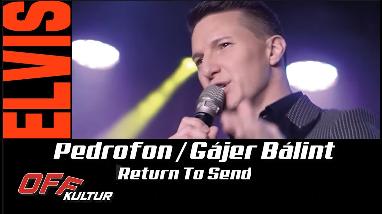 Gájer Bálint | Return To Sender | Pedrofon feat.