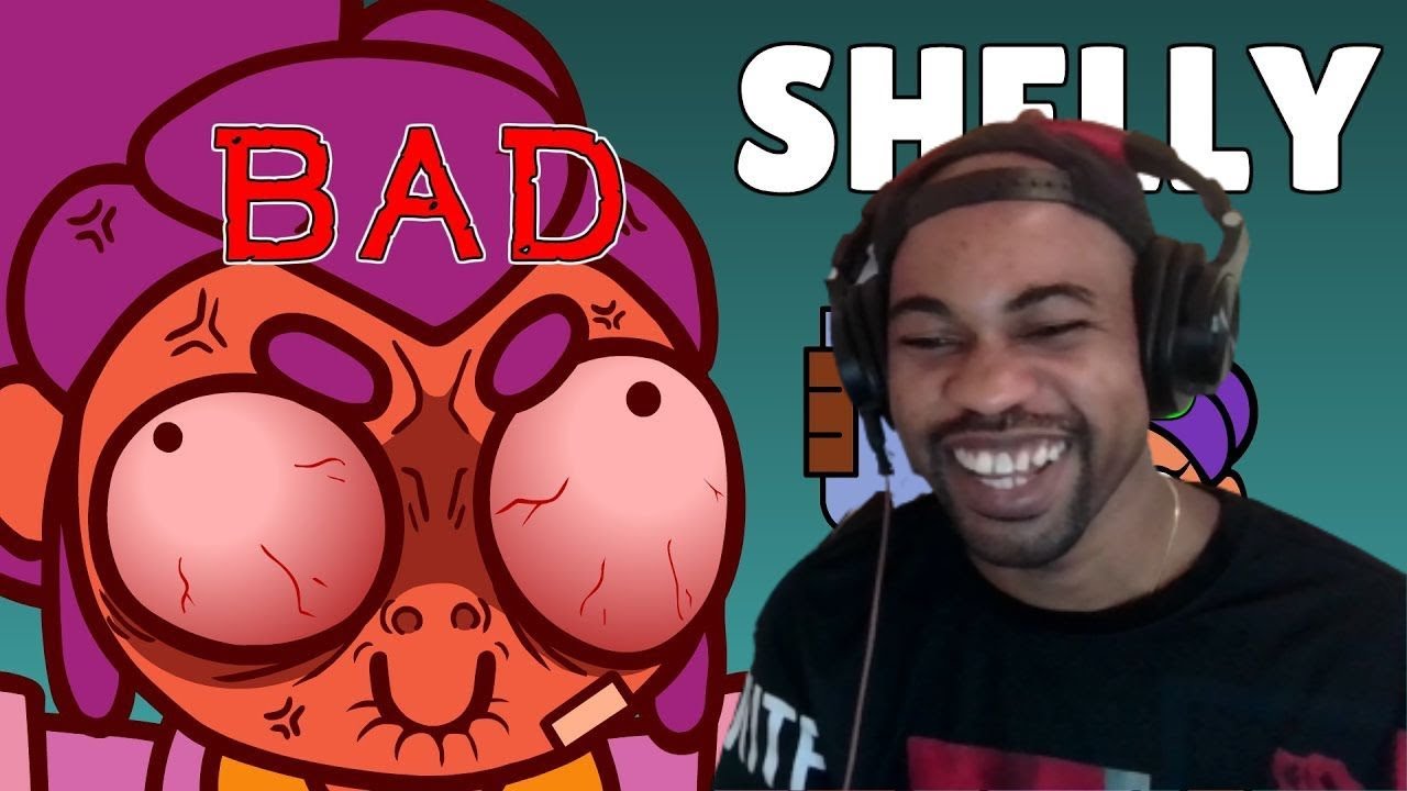 BRAWLSTARS ANIMATION GOOD Shelly Bad Shelly Reaction