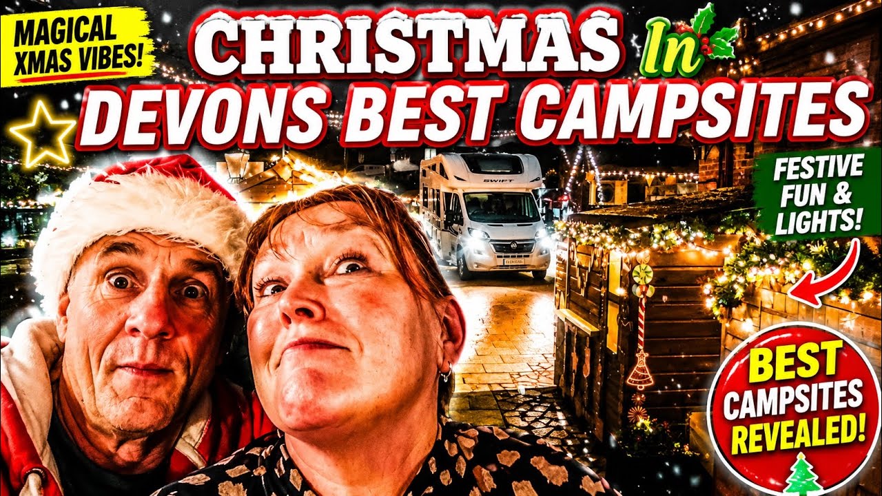 РОЖДЕСТВО В DEVONS Лучшие кемпинги 2025 CAMC Steamer Quay Totnes & Cofton Holidays Dawlish