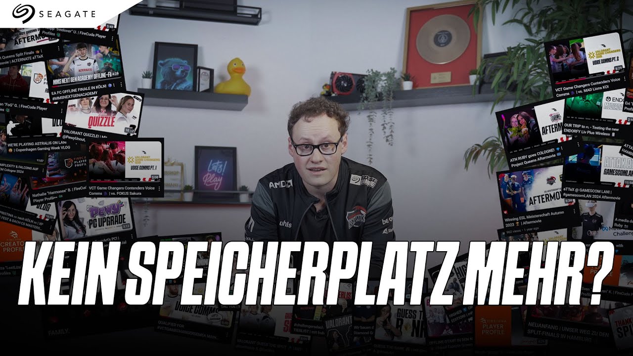 WIR HABEN KEINEN SPEICHERPLATZ MEHR? 😰 | Seagate IronWolf Upgrade 💾