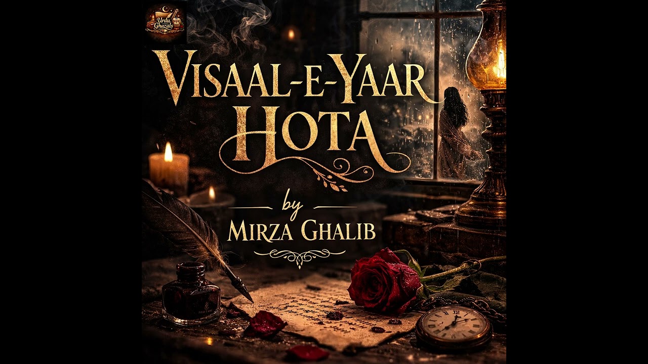 Ye Na Thi Hamari Kismat  Visaal e Yaar Hota  Legendary Ghazal by Mirza Ghalib