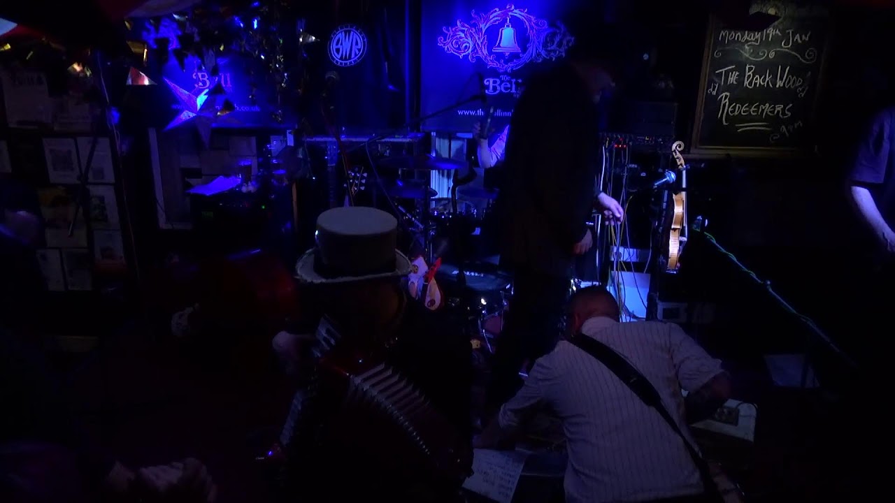 The Back Woods Redeemers live at The Bell Inn, Bath UK