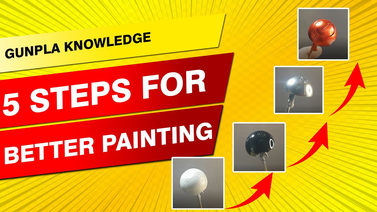 PAINTING GUNDAM BASIC KNOWLEDGE - GUNPLA TUTORIAL