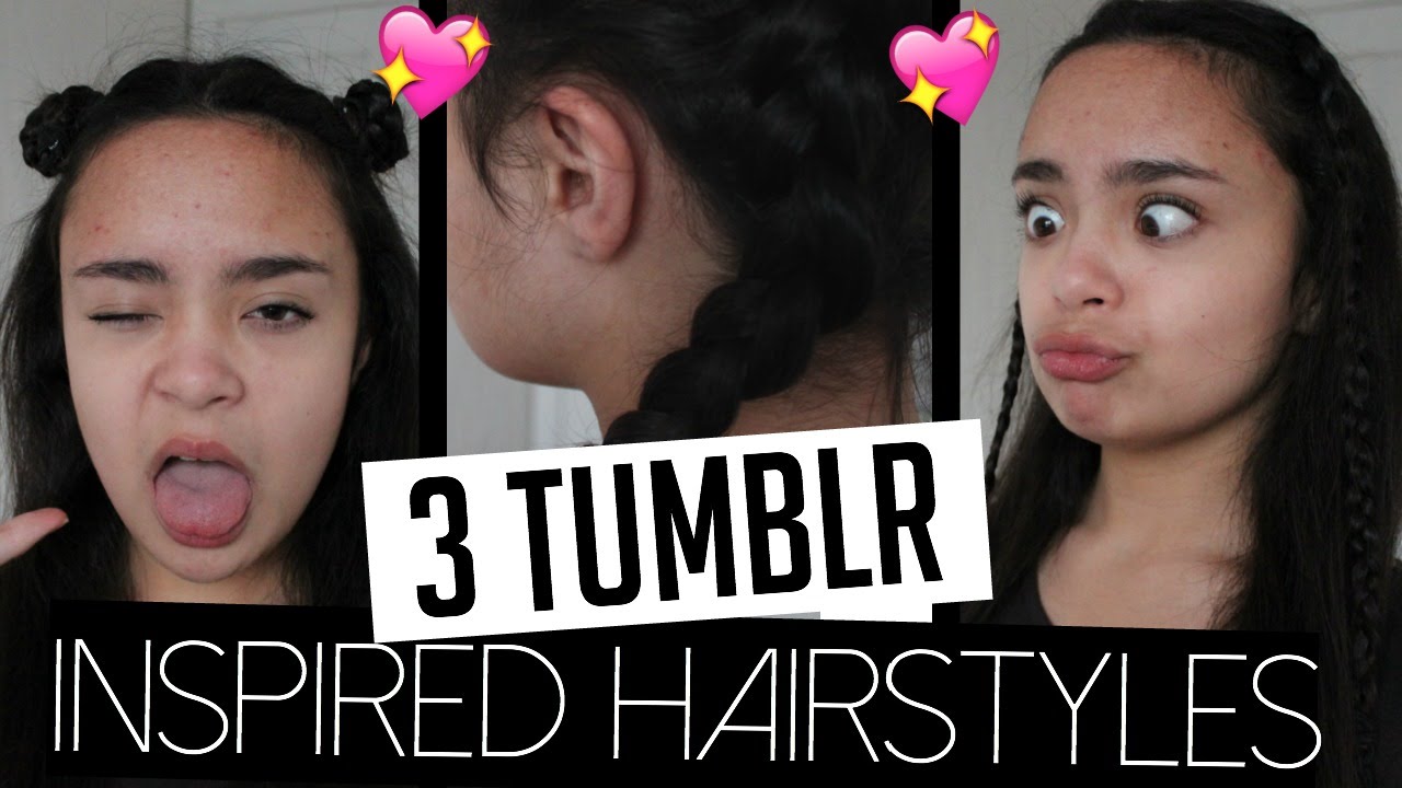 3 Easy Tumblr Inspired Hairstyles