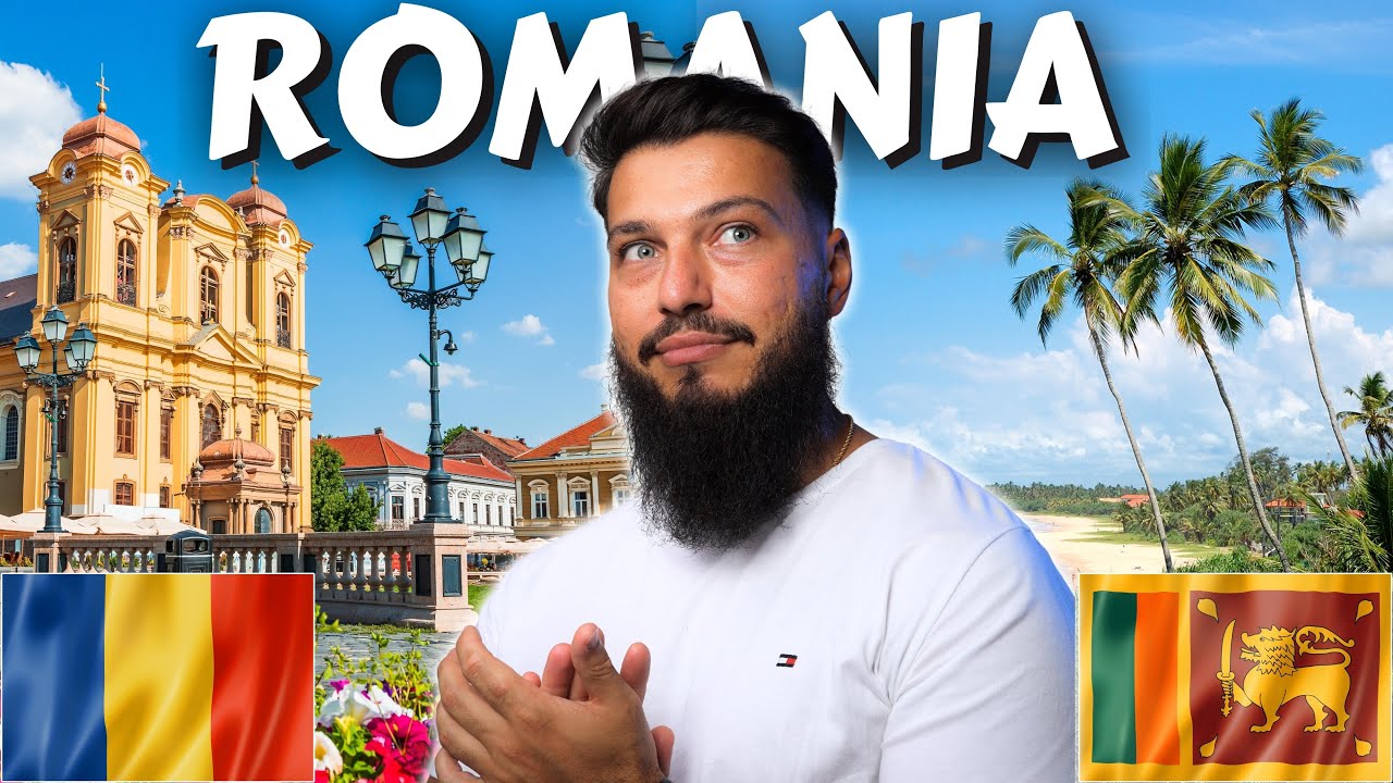 Вот как шриланкийцы отнеслись ко мне в Румынии, Бухарест 🇷🇴
