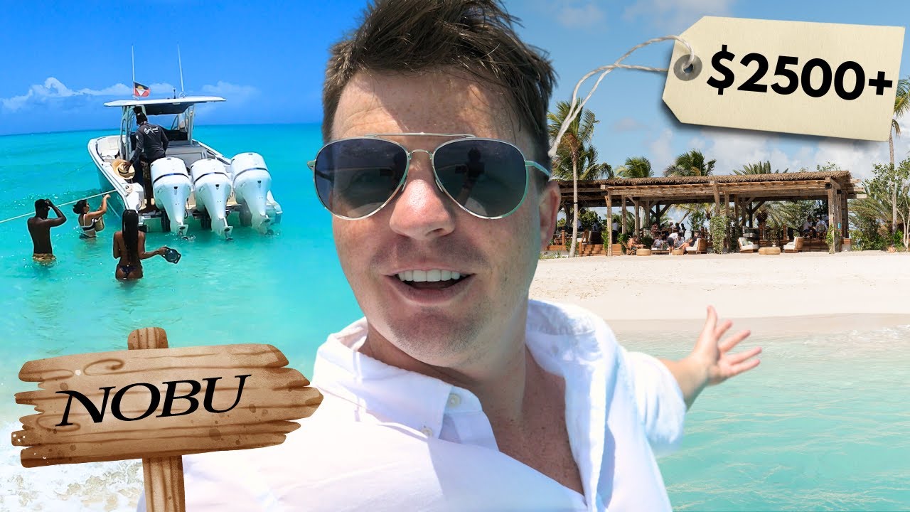 We Took a Speedboat to the Caribbean's Best Restaurant (NOBU, Barbuda)