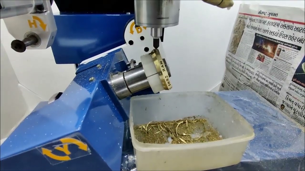 CNC V KADA ENGRAVING AND BANGLE CUTTING MACHINE