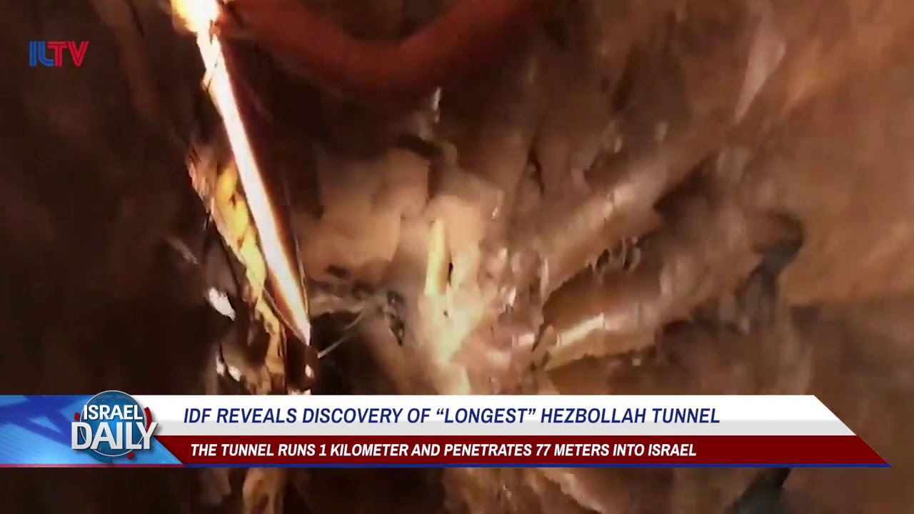 IDF Reveals Discovery Of &ldquo;Longest&rdquo; Hezbollah Tunnel - Your News From Israel