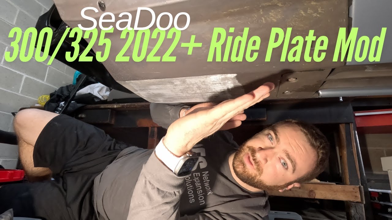 SeaDoo 300/325 2022+ Ride Plate Mod (бесплатно) // Как сделать