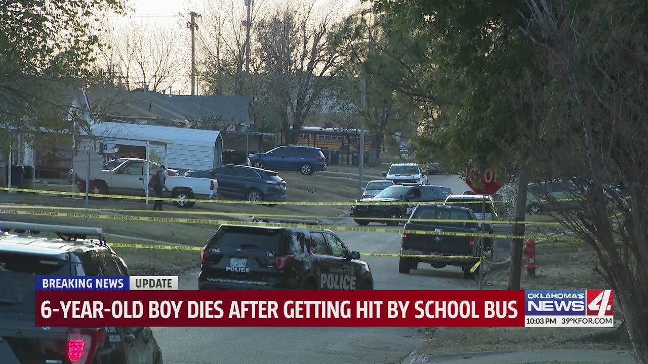 6-year-old boy dies after getting hit by school bus