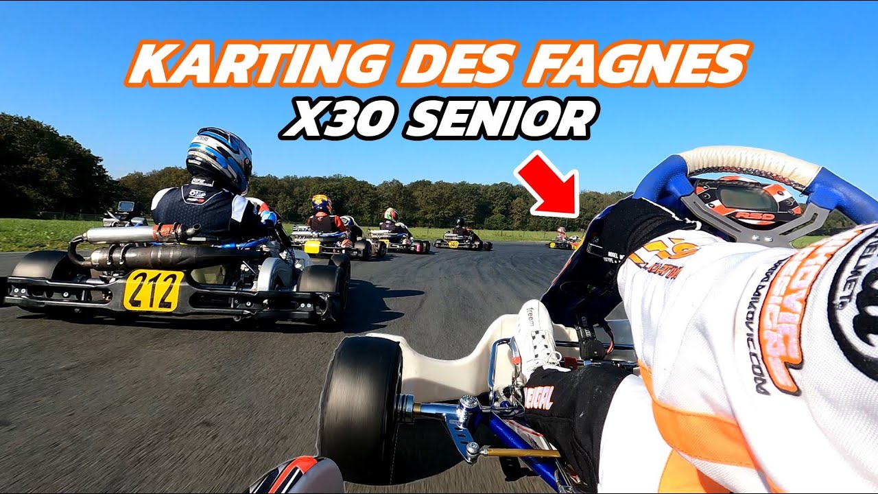 IAME X30 Senior @Karting des fagnes / Back to Senior!
