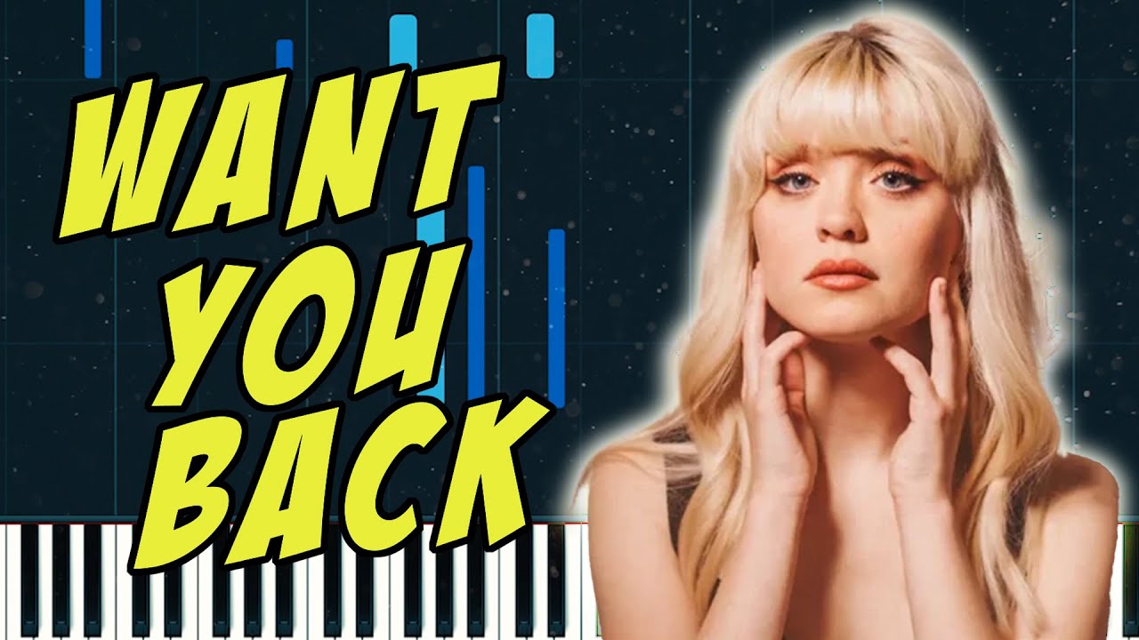 Maisie Peters - Want You Back| Piano Tutorial