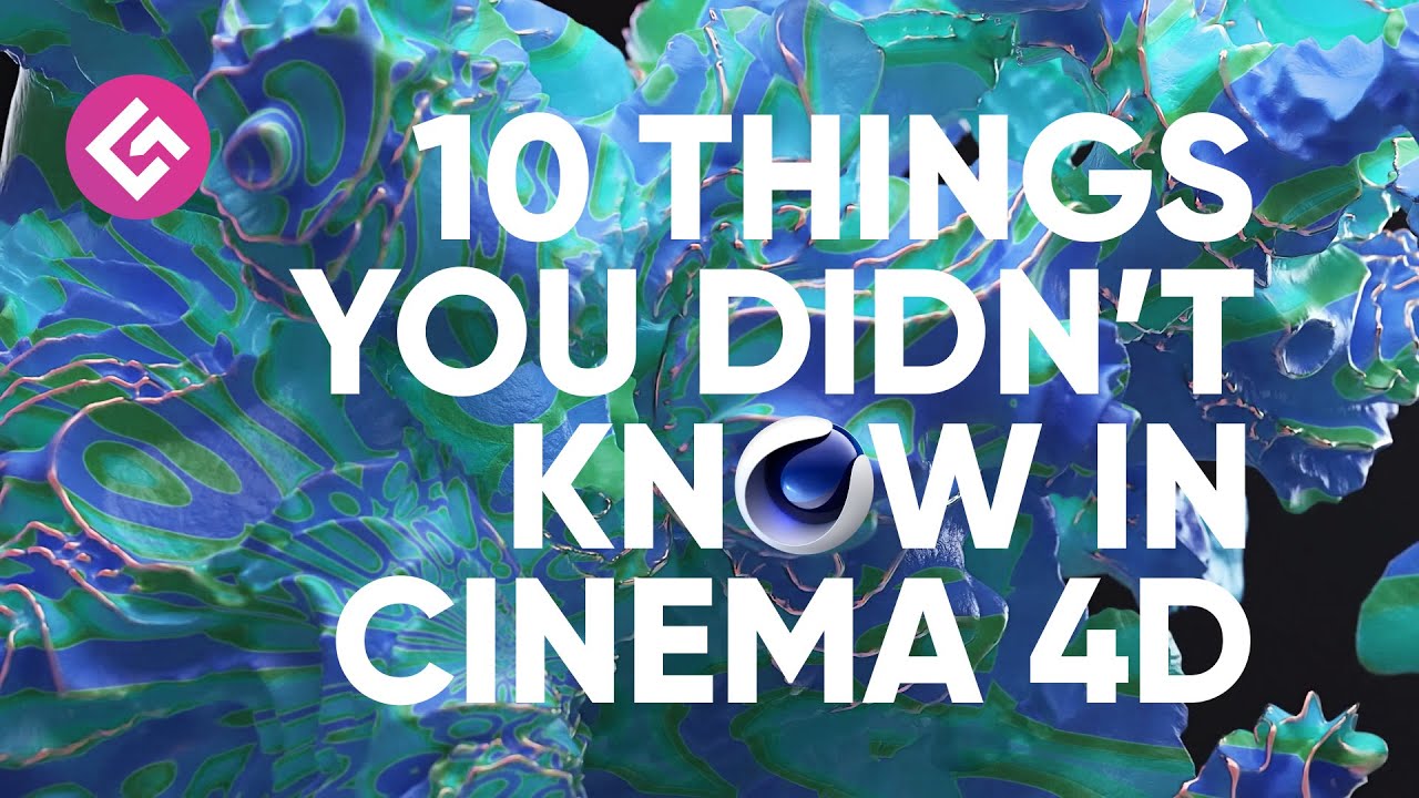 10 вещей, которые вы не знали о Cinema 4D