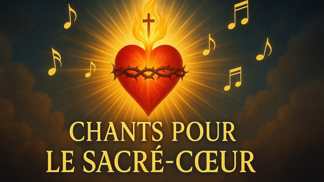Chants puissants et doux au Sacré-Cœur de Jésus : Laisse ton cœur être touché ! ❤️‍🔥