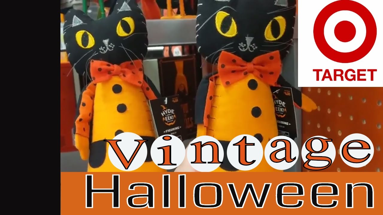 Target Vintage Halloween & Fall Decor Shop with Me!👻