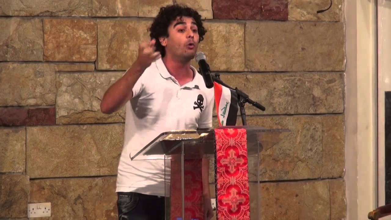 ادهم عادل في الكنيسة الانجيلية 2015