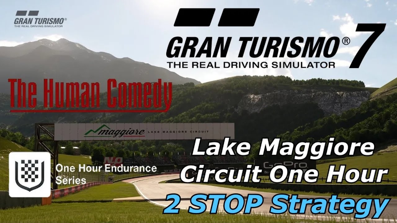 Gran Turismo 7 (1.59) | Lake Maggiore Circuit One Hour - The Human Comedy