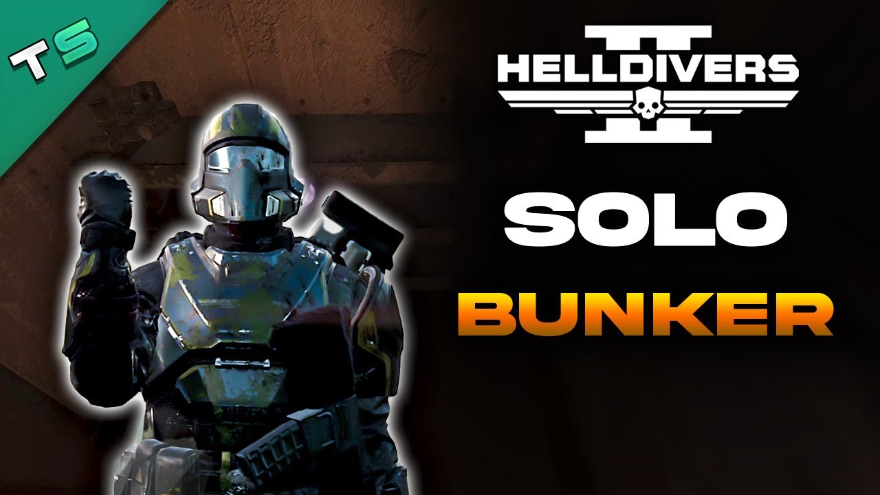 Helldiver 2 How to Open Bunkers Solo Guide
