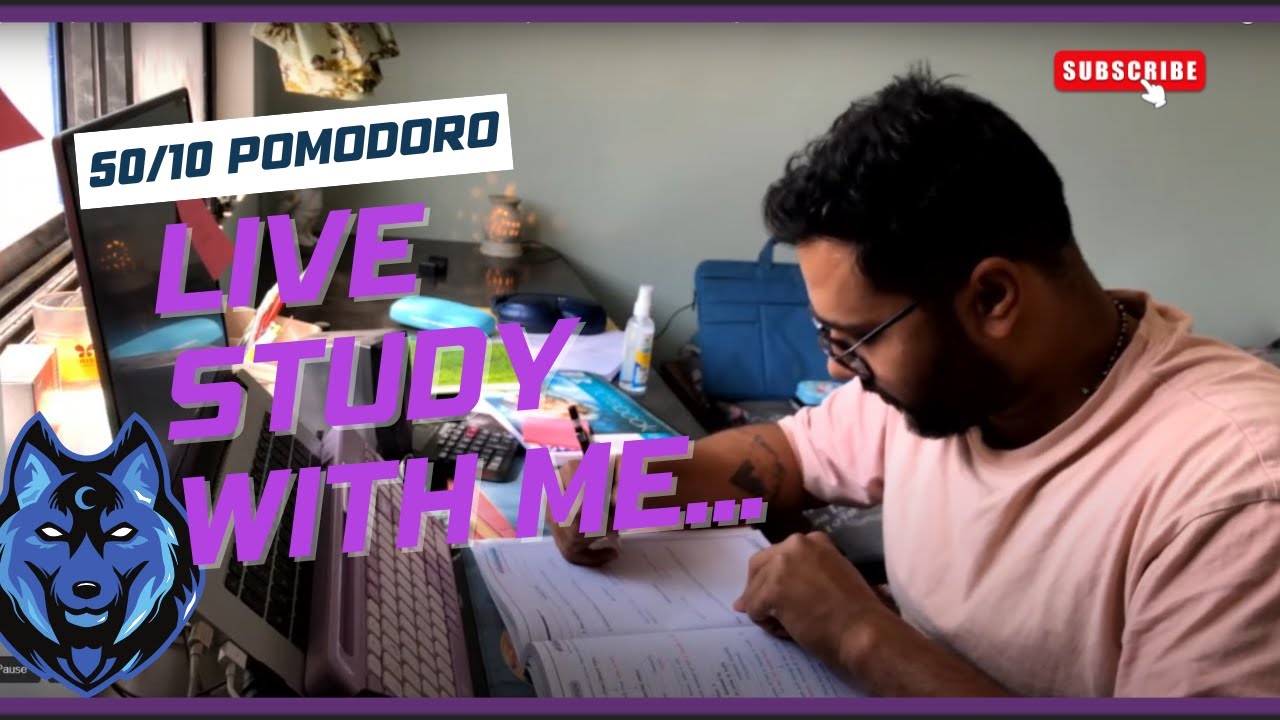 Live Study With Me | CA Final Exam Prep | Pomodoro 50/10 | May 25 | Rain Ambience