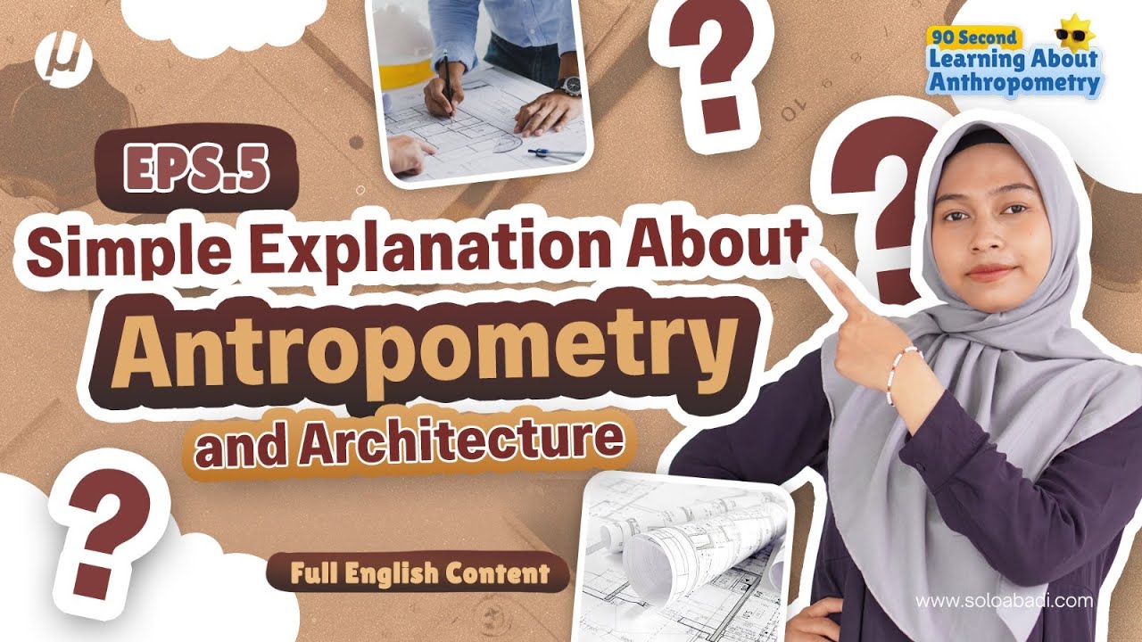 Ep 5 - Anthropometry In Architecture #90secondslearninganthropometry