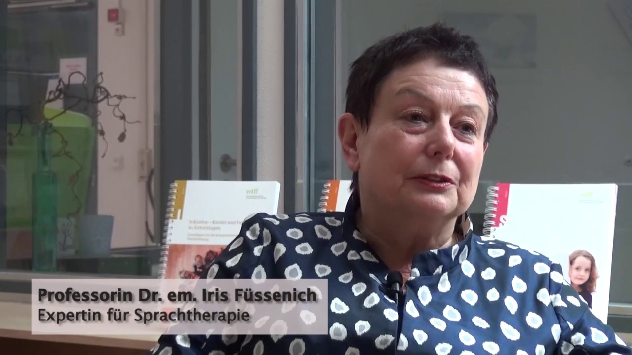 Prof. em. Dr. Iris F&uuml;ssenich &uuml;ber Sprachtherapie-Bedarf und Inklusion in der Kita