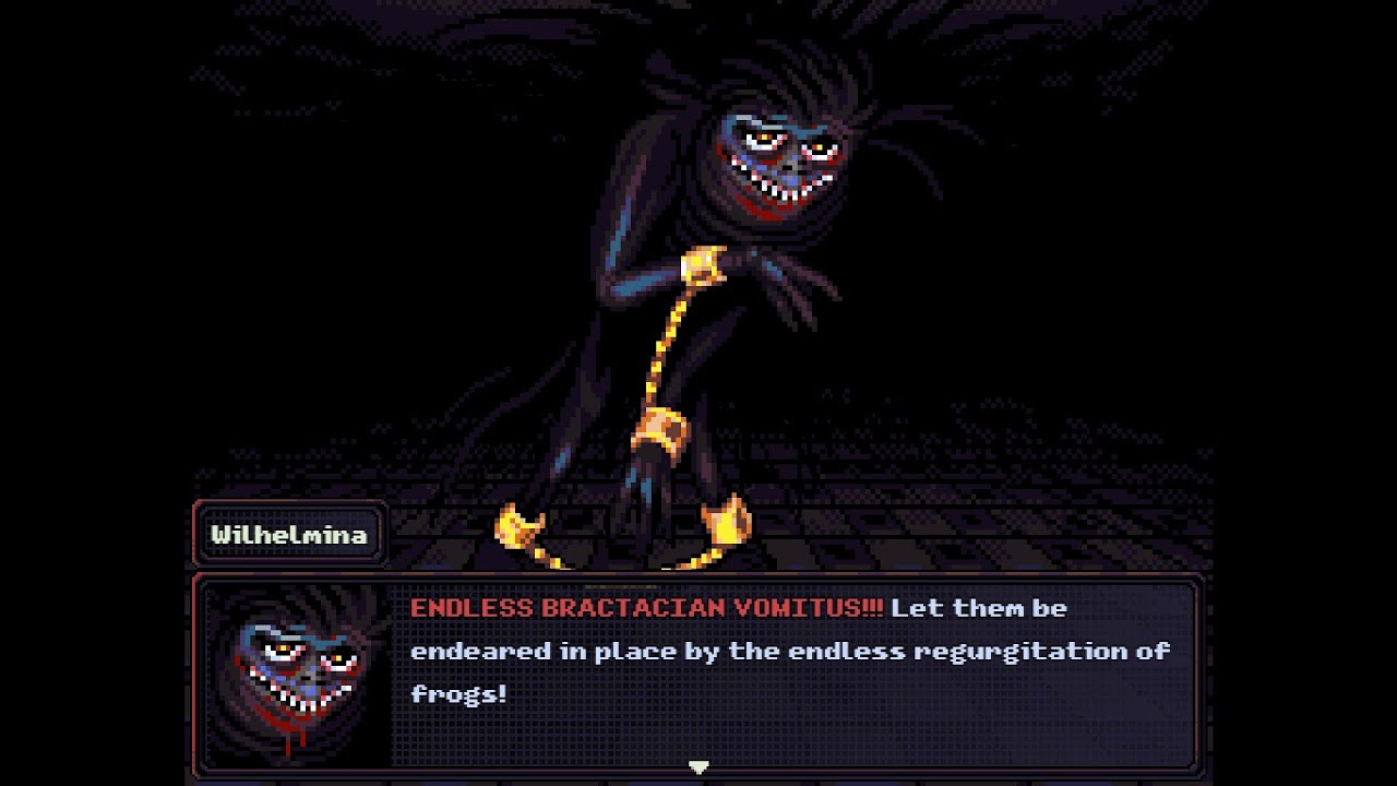 Look Outside - The new secret Crossword-based dungeon, ending, and boss battle in 2.0 release